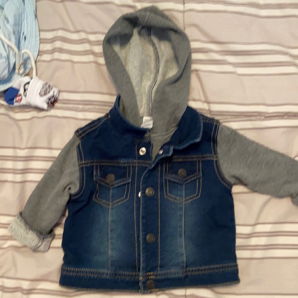 Jean jacket hoodie